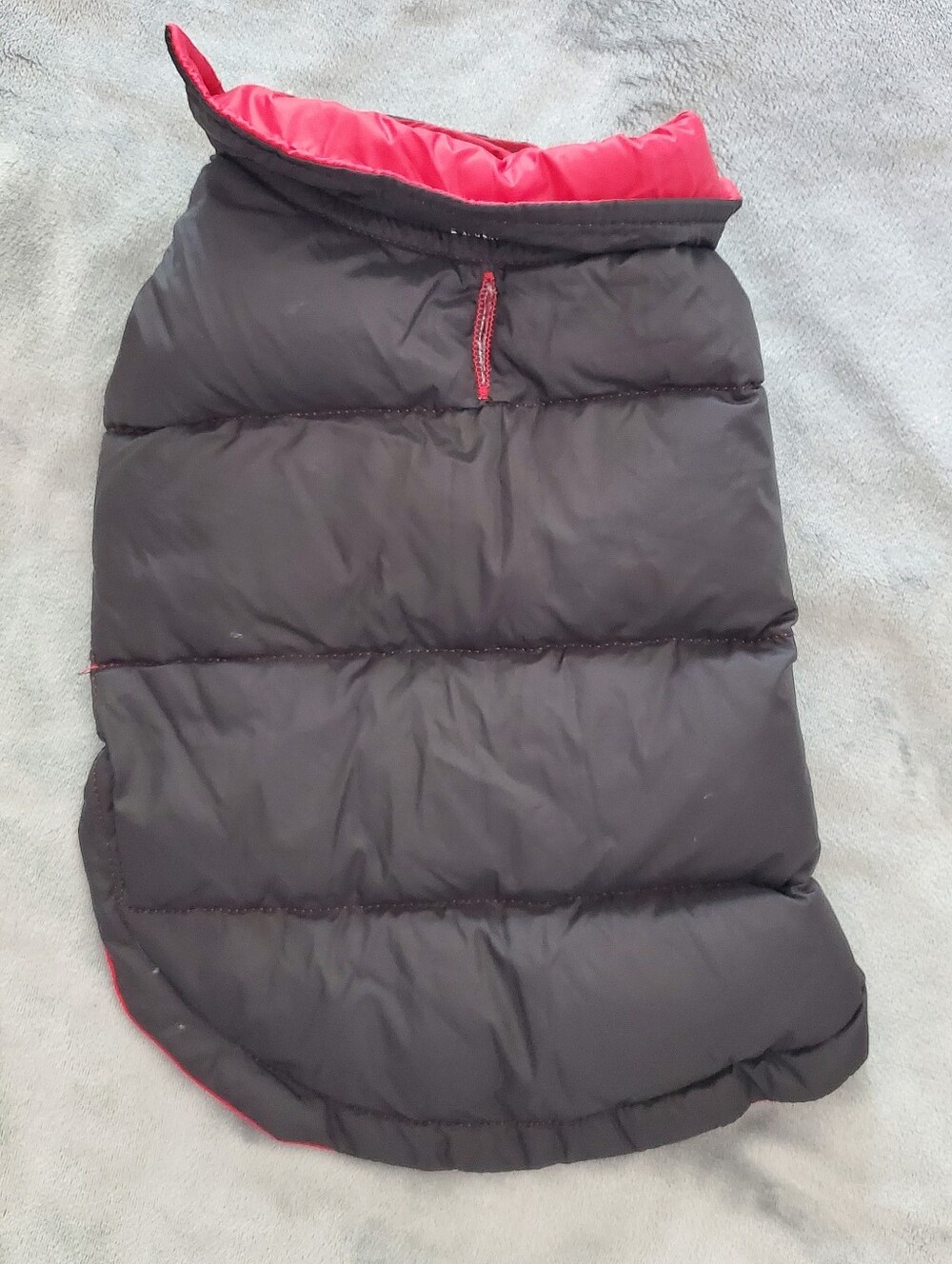 32 Degrees Reversible Dog Jacket Red And Black SMALL